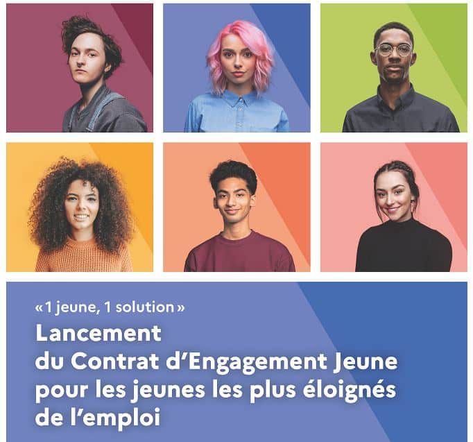 Contrat d’Engagement Jeune pour les jeunes les plus éloignés de l’emploi