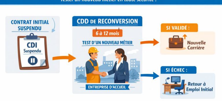 CDD reconversion : Un modèle bouleversant
