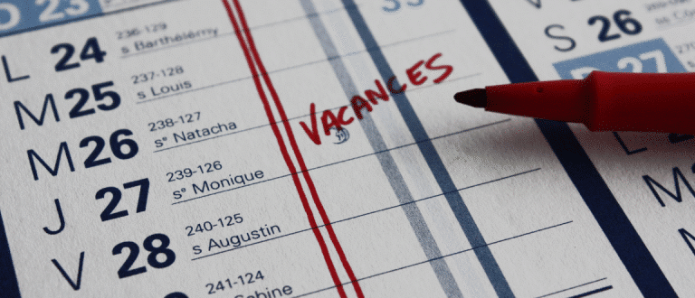 Comment organiser l’activité pendant les vacances ?
