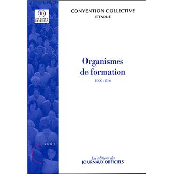 Convention collective des organismes de formation
